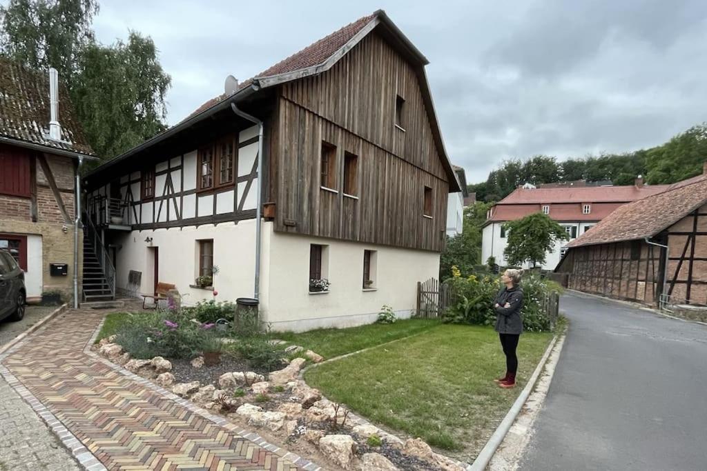 Wohnen Im Fachwerk - Ferienwohnung Fenja Nentershausen  Экстерьер фото